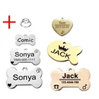 Опознание кота и собаки Удостоверение домашнего животного.Самоопределение жетона со  баки ошейник для собак аксессуар для собак мелких пород Удост  оверение личности.ошейник для кошек ID карт для собак