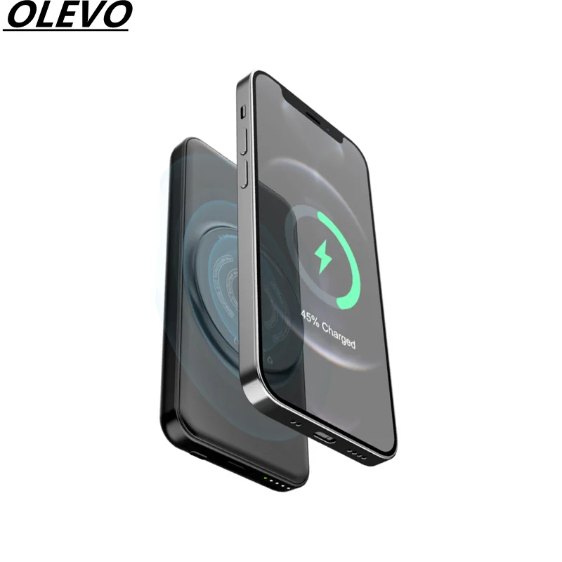 

10000mAh Magnetic Power Bank PD20W Fast Charging For Apple iPhone 13 Samsung Huawei Xiaomi External Battery 15W Wireless Charger