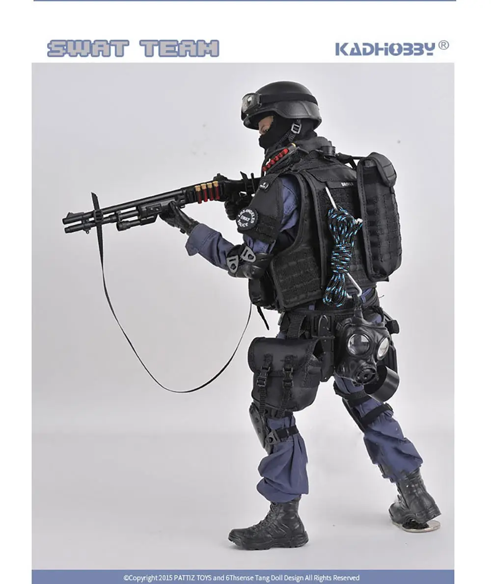 PATTIZ High-end моделирование 1/6 масштаб военный Solider SWAT attack hand набор солдат модель фигурки сборные игрушки для детей