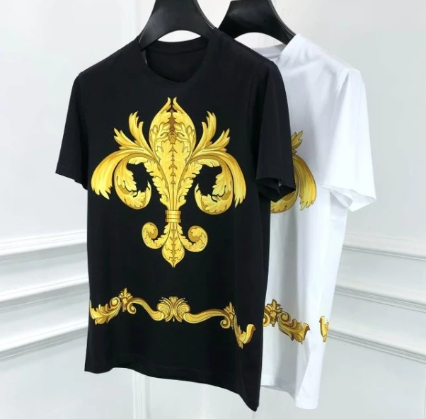 

2020 Весна 20ss новые хлопковые повседневные известные футболки брендовая одежда дизайнерская с коротким рукавом для мужчин