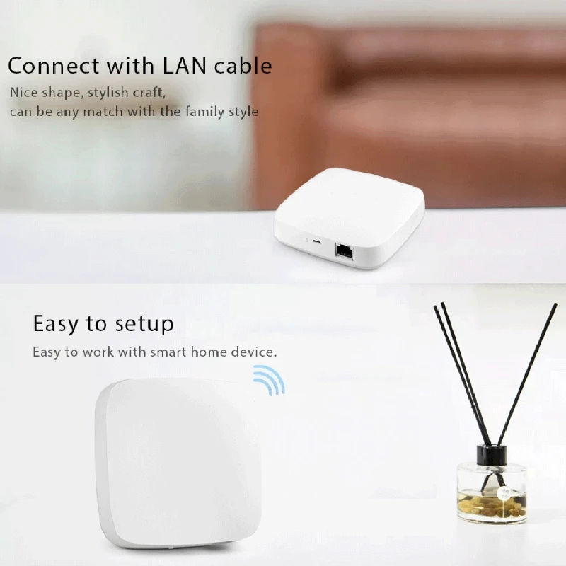

Smart Wiring Hub Gateway WIFI Multi-function Linkage Device Home Improvement