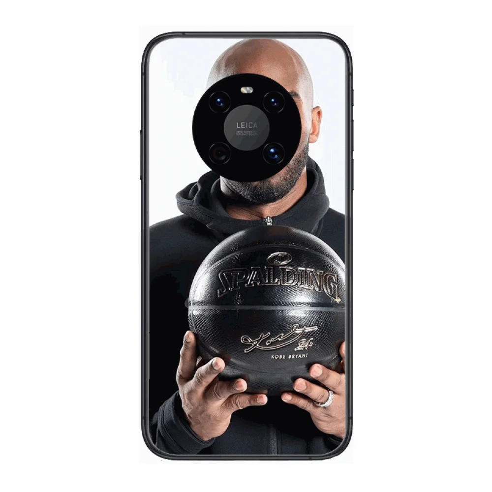 

Kobe Legend Phone Case Shockproof basketball Phone Case For Huawei mate 30 10 20 40 Lite Smart Z Pro Black Etui 3D Coque Painti