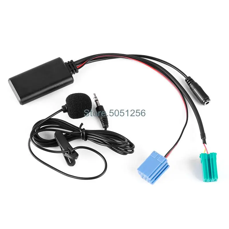 

3.5 MM AUDIO IN MICRPHONE AUX Stereo Bluetooth 5.0 input CABLE for RENAULT Update List Clio Scenic Trafic Skyexpert CD RADIO