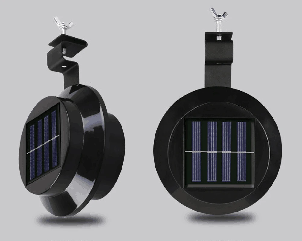 3 светодиодные уличные светильники на солнечной батарее светильник для забора