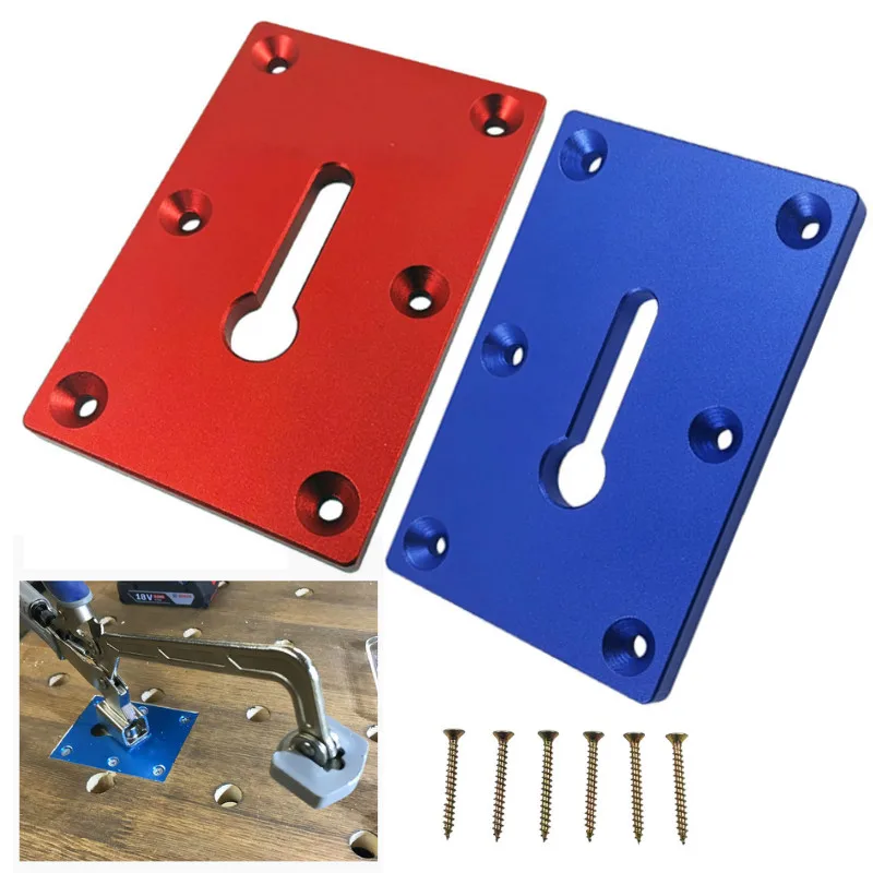 Плоскогубцы фиксатор монтажная пластина деревообрабатывающий стол Крепежная