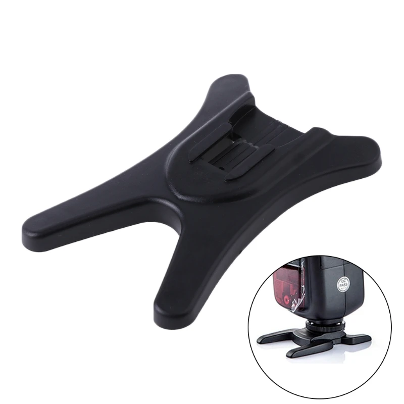 

Flash Light Tripod Stand 1/4" Screw Head Hot Shoe Bracket Holder
