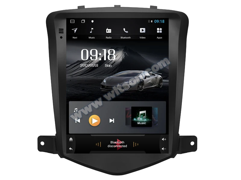 Автомобильный dvd-плеер WITSON с вертикальным экраном GPS 4 Гб ОЗУ + 64 ПЗУ для CHEVROLET CRUZE