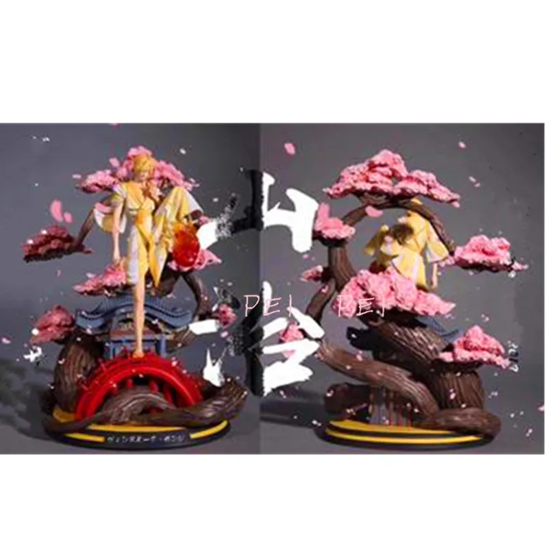 1/7 Аниме ONE PIECE соломенная шляпа Пираты Vinsmoke Sanji GK статуя из смолы экшн-фигурка