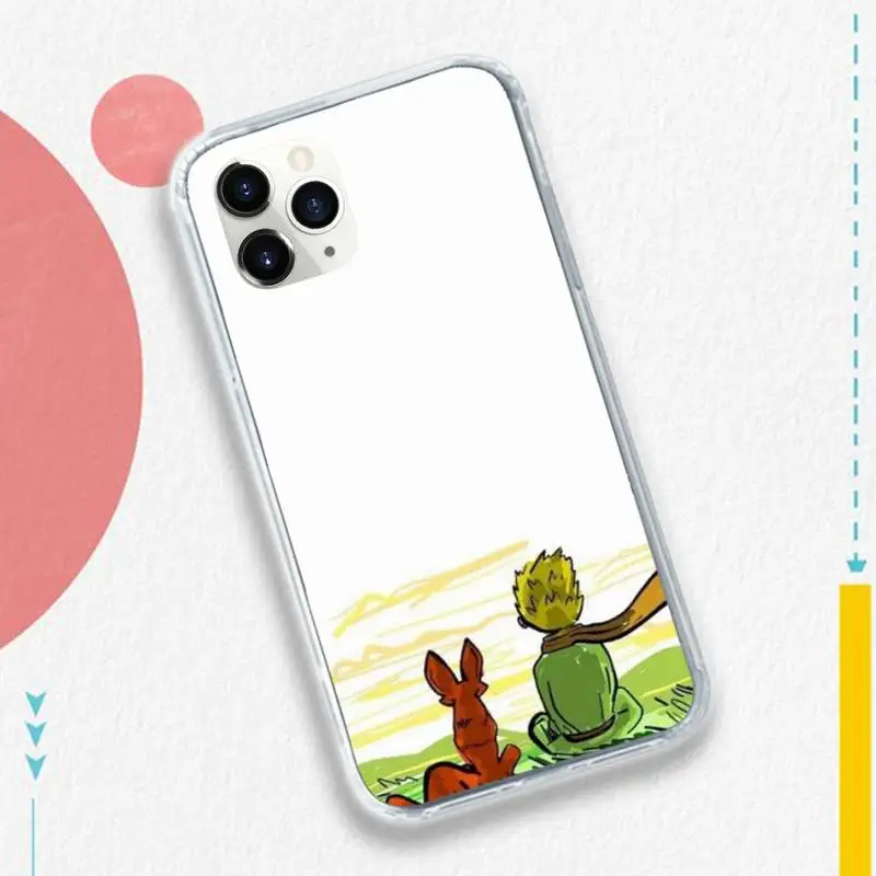 

The Little Prince Lovely Cartoon Phone Case for iPhone 11 12 pro XS MAX 8 7 6 6S Plus X 5S SE 2020 XR