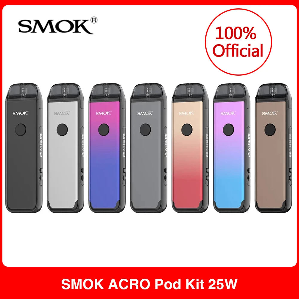 

Электронная сигарета SMOK ACRO, 25 Вт, 1000 мА ч