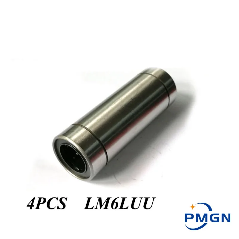 

Бесплатная доставка 4 шт./лот LM6LUU LML6UU высокое качество длинный тип 6 мм Линейный шарикоподшипник CNC части для 3D принтера LM6L Прямая поставка с ...