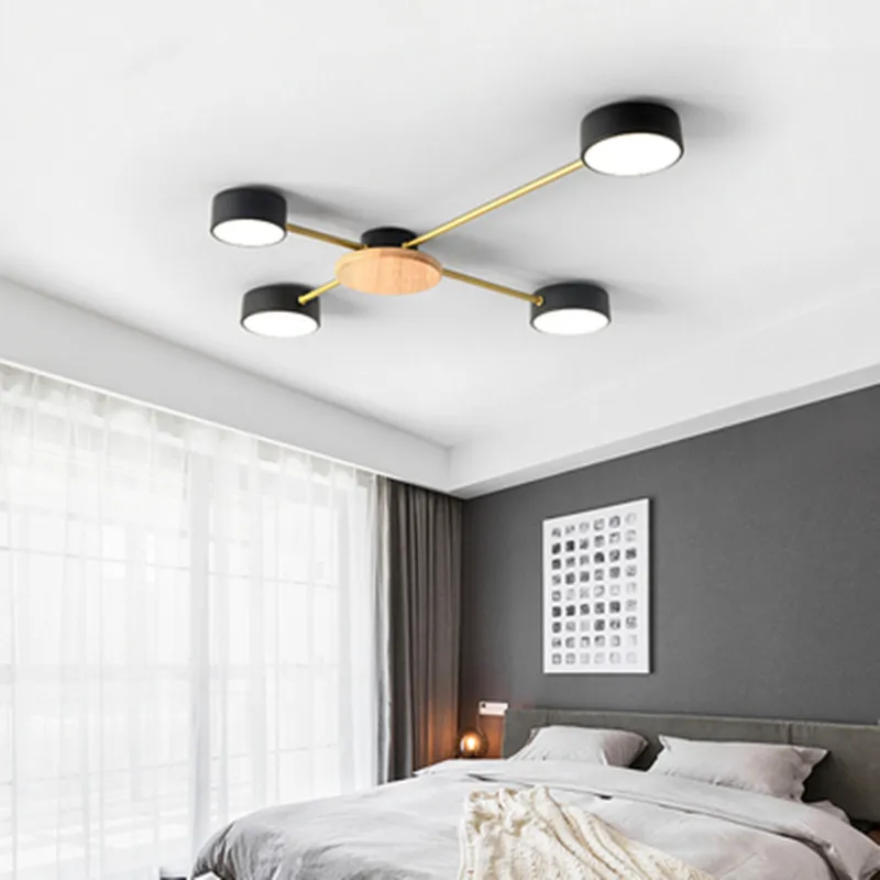 Дизайнерские светодиодные металлические потолочные светильники в