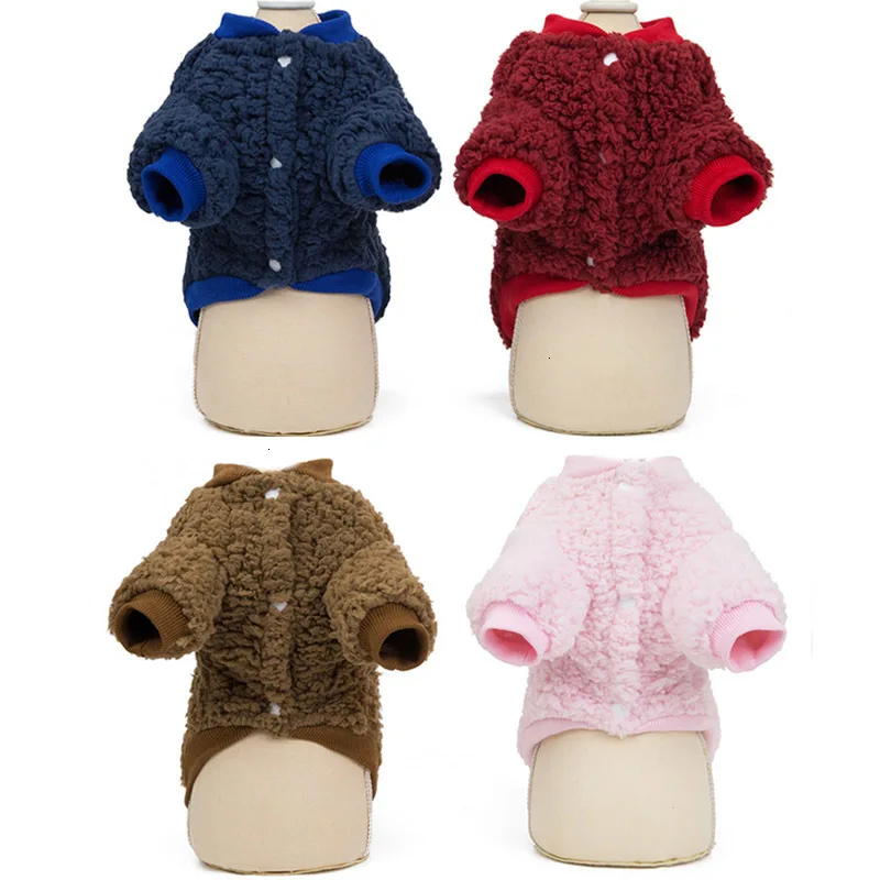 Fashion Pet Small Dog Clothes Winter Warm Dog Jacket Harness Chihuahua Puppy Coats XS-XL