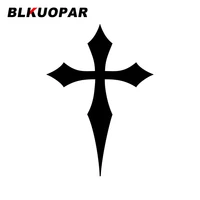 blkuopar for celtic cross silhouette car stickers personality anime windshield decals sunscreen scratch proof vinyl car wrap