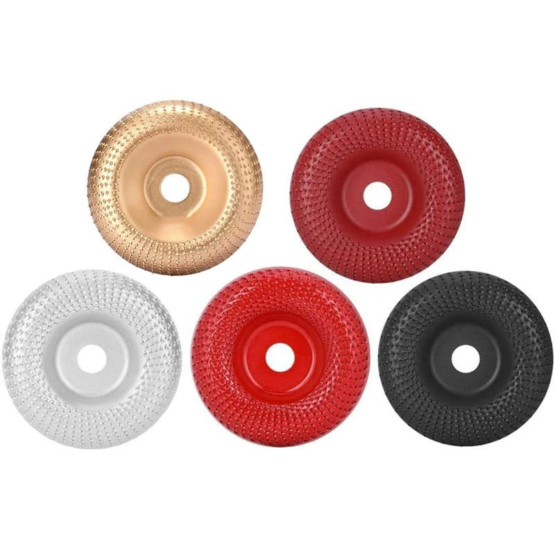 

Promotion! 5Pcs Steel Woodworking Angle Grinder Accessories Grinding Wheel Shape Disc Power Tool Accessories For Grinding Wood