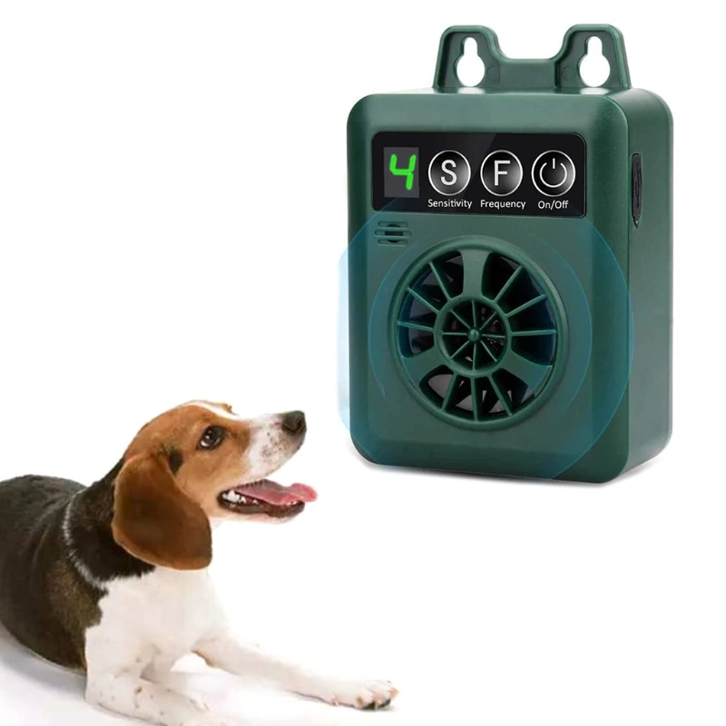 

Ultrasonic Dog Repeller New Ultrasonic Household Dog Training Device Handheld Bark Stopper Repeller Remote Control