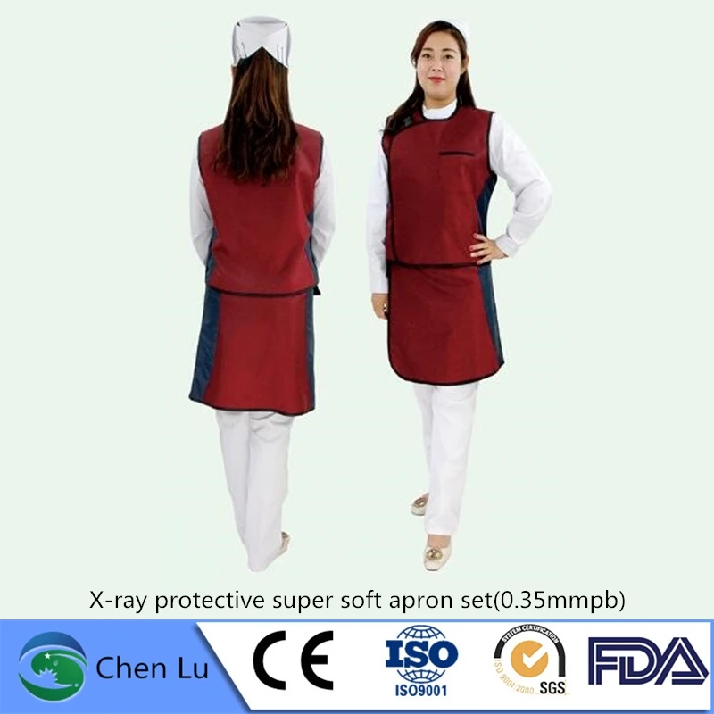 Оригинальный рентгенозащитный супер мягкий свинцовый фартук для докторской