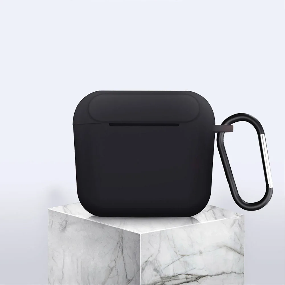 Силиконовый чехол для наушников с крючком прочная крышка из устойчивого к