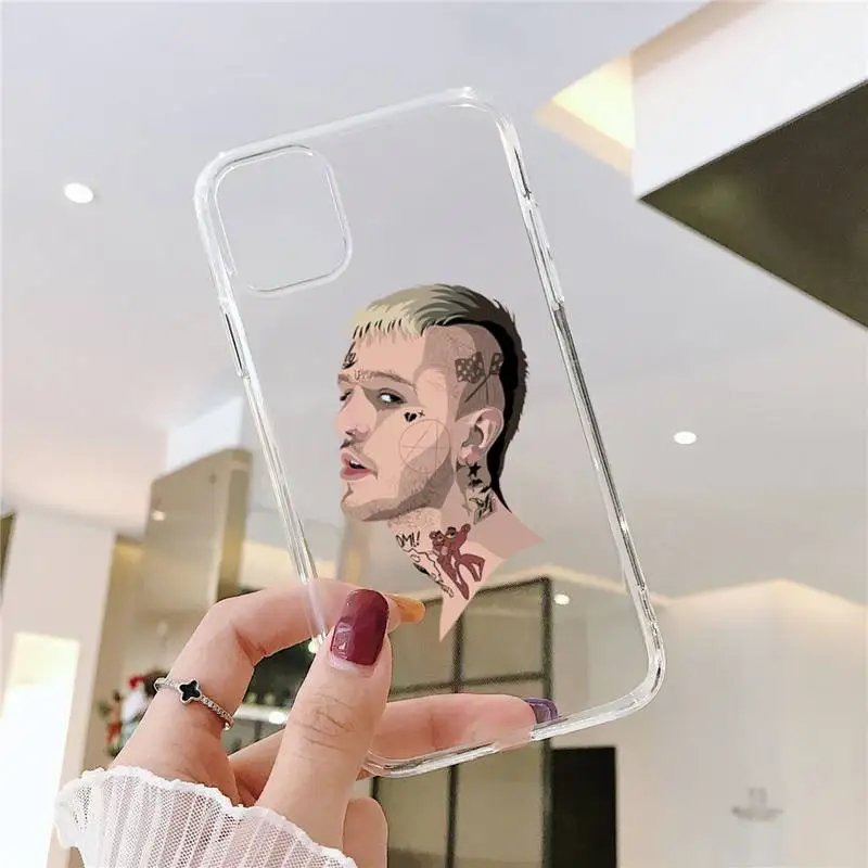 

Lil Peep Phone Case Transparent soft For iphone 5 5s 5c se 6 6s 7 8 11 12 plus mini x xs xr pro max