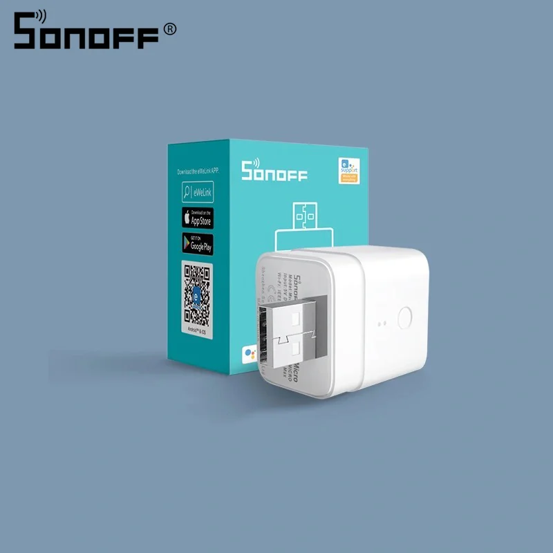 

Sonoff Micro Mini 5V Wireless Smart USB Wifi Switch eWeLink App Timing Smart Home Switches Alexa Google Home Voice Control
