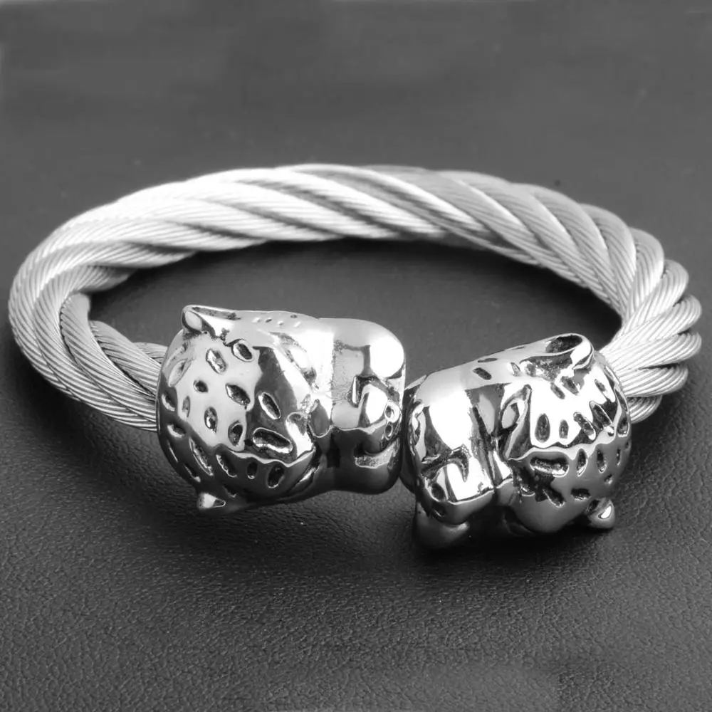 Модные ювелирные аксессуары из нержавеющей стали для мужчин запонки с двойной