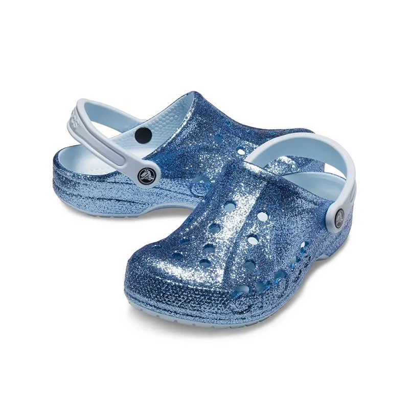 CROCS Baya Glitter Clog UNISEX|Пляжные и уличные сандалии| |