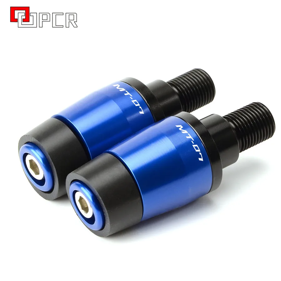 Новые мотоциклетные алюминиевые ручки для руля YAMAHA MT07 MT 07 2015 2016 2017 2018 2019|Накладки