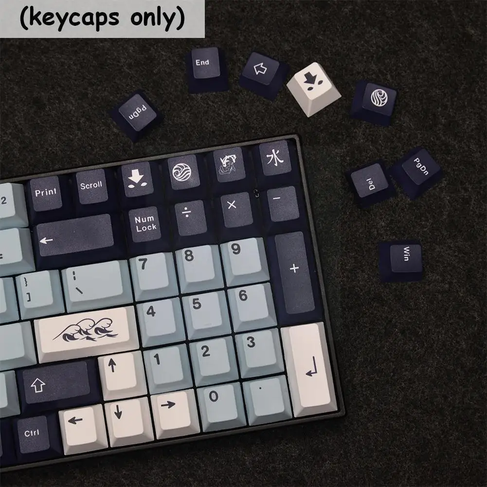 

129-key PBT Original High Mechanical Keyboard Personality Keycap For GMK-MIZU Mechanical Keyboard Keycap J5P5