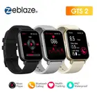 Смарт-часы Zeblaze GTS 2, музыкальный проигрыватель, пульсометр, длительный срок службы батареи, Смарт-часы для телефонов Android и IOS, 2021