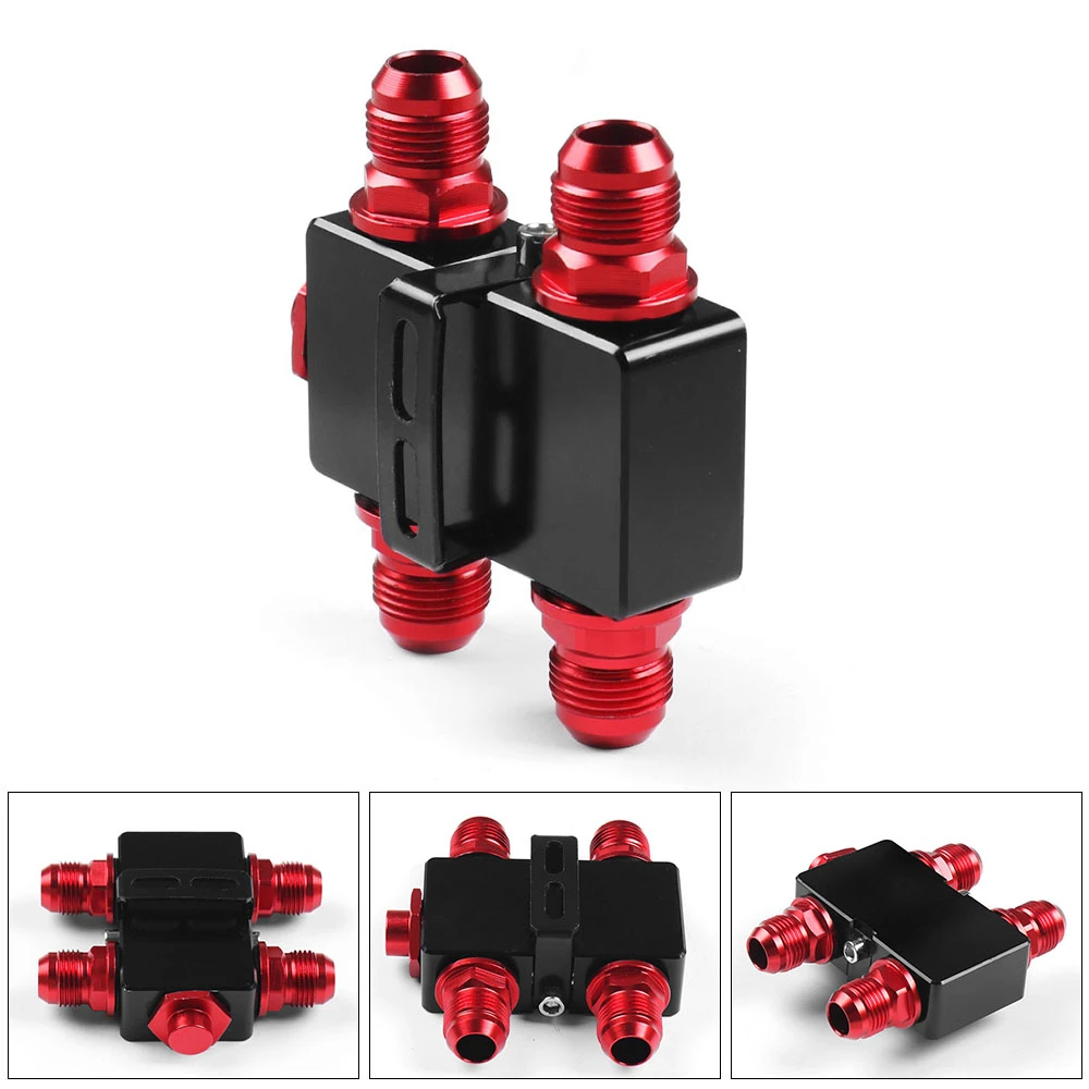 Масляный фильтр Сэндвич адаптер с встроенным масляным термостатом AN10 фитинг