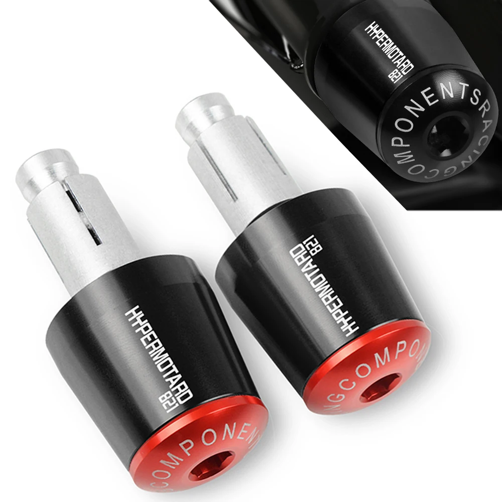 Мотоциклетные 22 мм рукоятки на руль рукоятка заглушки для Duacti 821 MONSTER Darrk Stripe