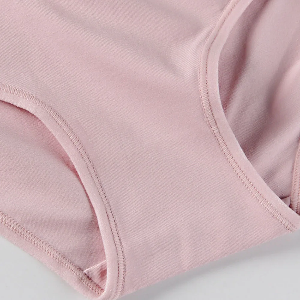 Женские сексуальные трусики 2019 хлопок одноцветные шорты для девушек простые с