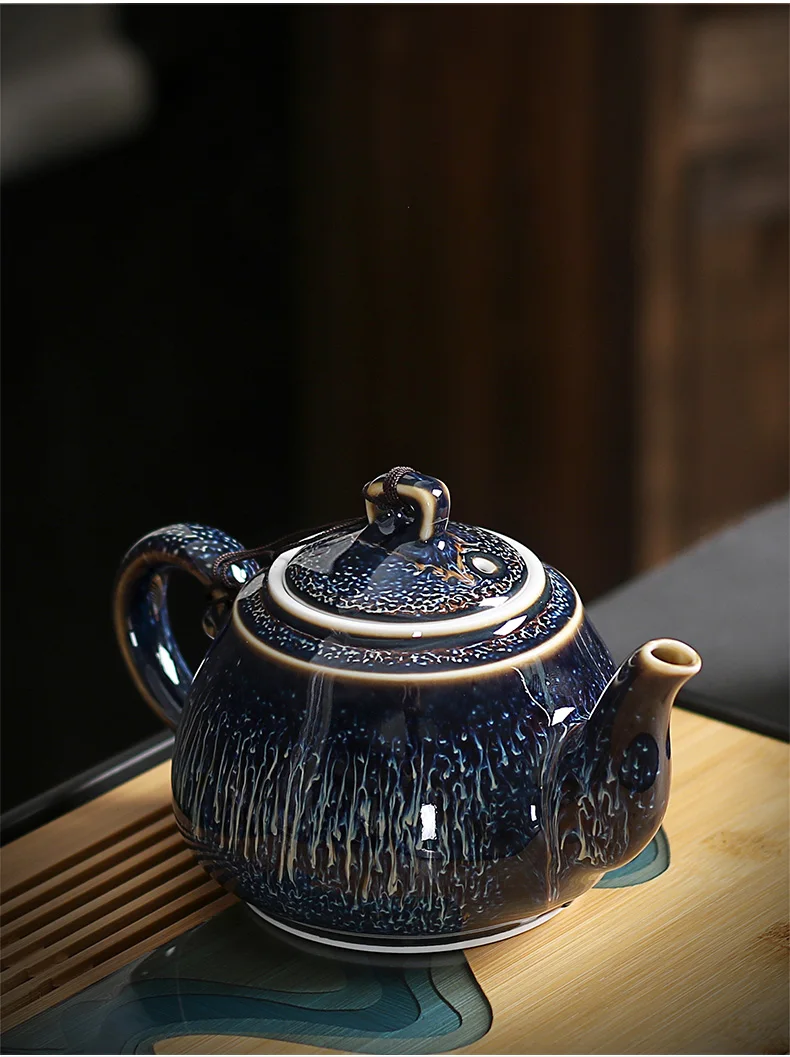 

Vintage Handmade Teapots Modern Simple Gong Fu Home Tea Kettle Afternoon Tea Set Theire En Verre Household Tools DI50CH