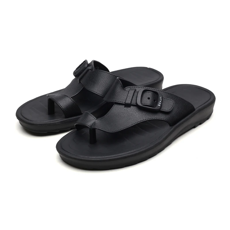 

MUJN Hot Sales Summer Mens Slippers Rome Flip Flop Beach Slipper Male Comfortable Outside Shoes Man Leisure T-Strap Slipper Male