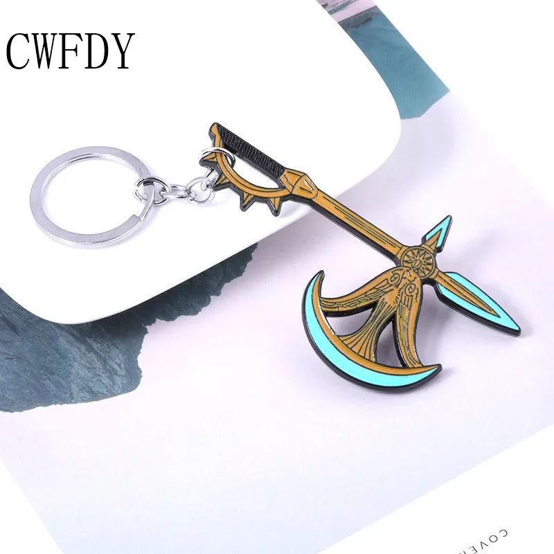 

Anime The Seven Deadly Sins Keychain Axe Bottle Opener Key Chain Nanatsu no Taizai Escanor Divine Axe Rhitta Weapon Chaveio Prop