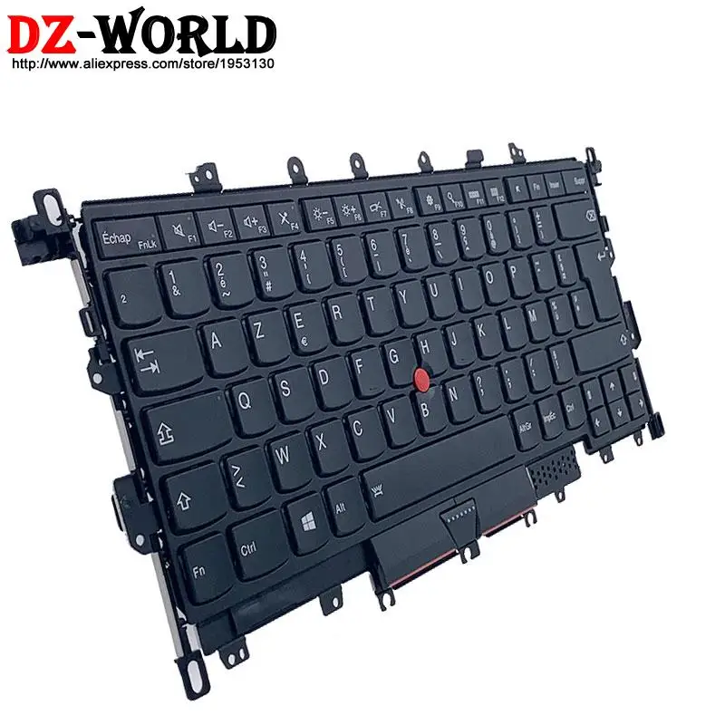 new original fr french backlit keyboard for lenovo thinkpad x1 yoga 1st laptop 00jt872 01aw911 free global shipping
