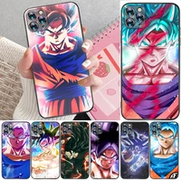 dragon figure super warrior anime color painting phone case for iphone 11 pro max carcasa coque back cover