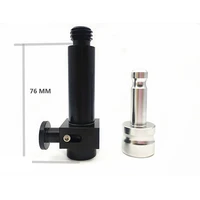new quick release adapter kit for prism pole gps seco topcon trimble leica total station 100mm length
