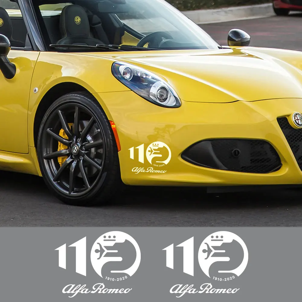 

Автомобильные наклейки на 159 годовщину Alfa Romeo 147 156 Giulietta Stelvio 4C MITO Джулия Спортива аксессуары виниловые наклейки