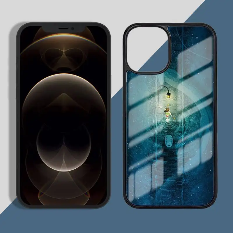 

Spirited Away Japan anime cartoon Phone Case for iPhone 11 12 pro XS MAX 8 7 6 6S Plus X 5S SE 2020 XR Hard PC