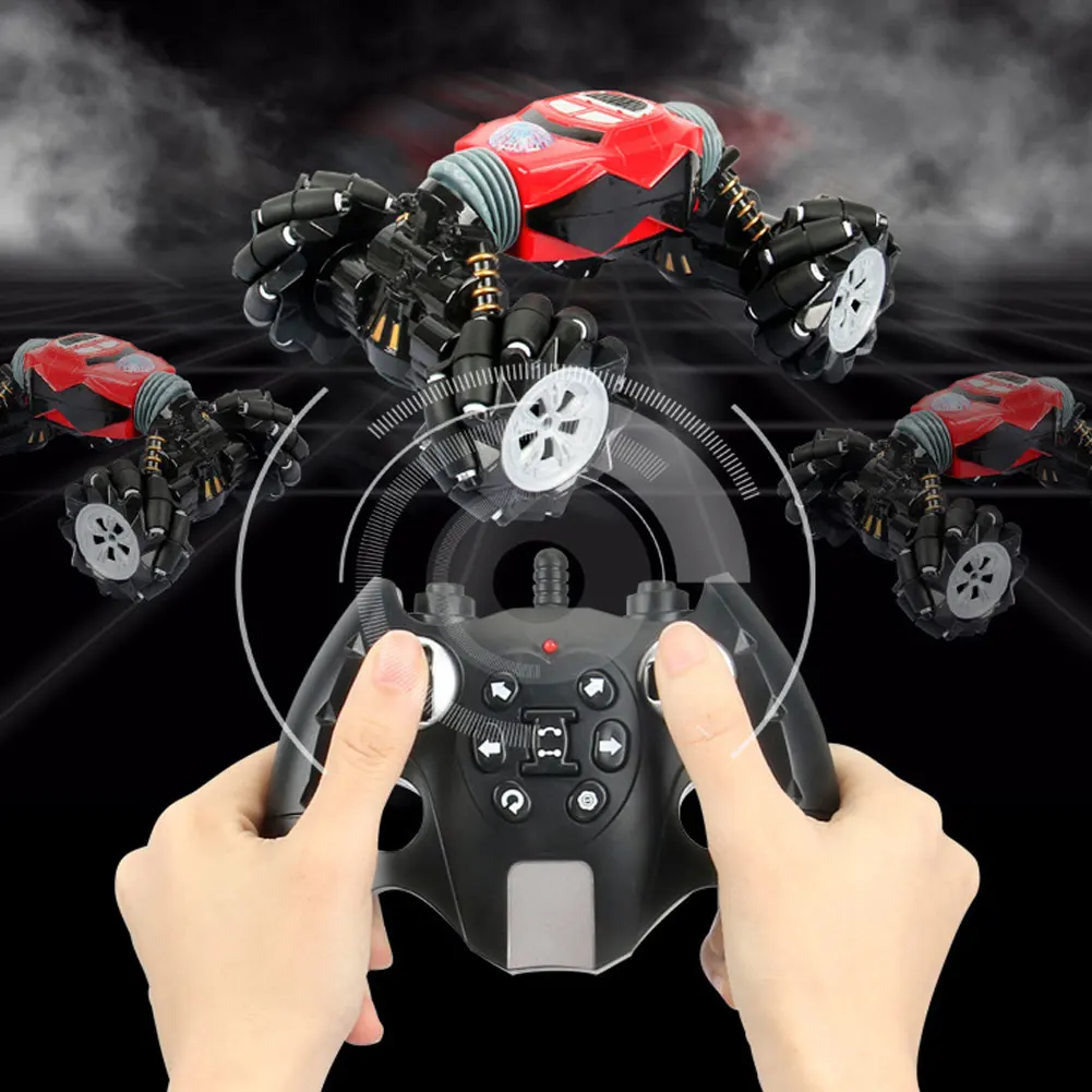 Горячая продажа RC трюк автомобиль Рождество свет музыка жесты зондирования