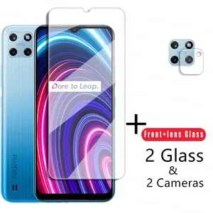 clear glass for realme c25y screen protector for realme c25y c25s c25 c21 c21y c20 c17 c15 c11 tempered glass camera lens film free global shipping