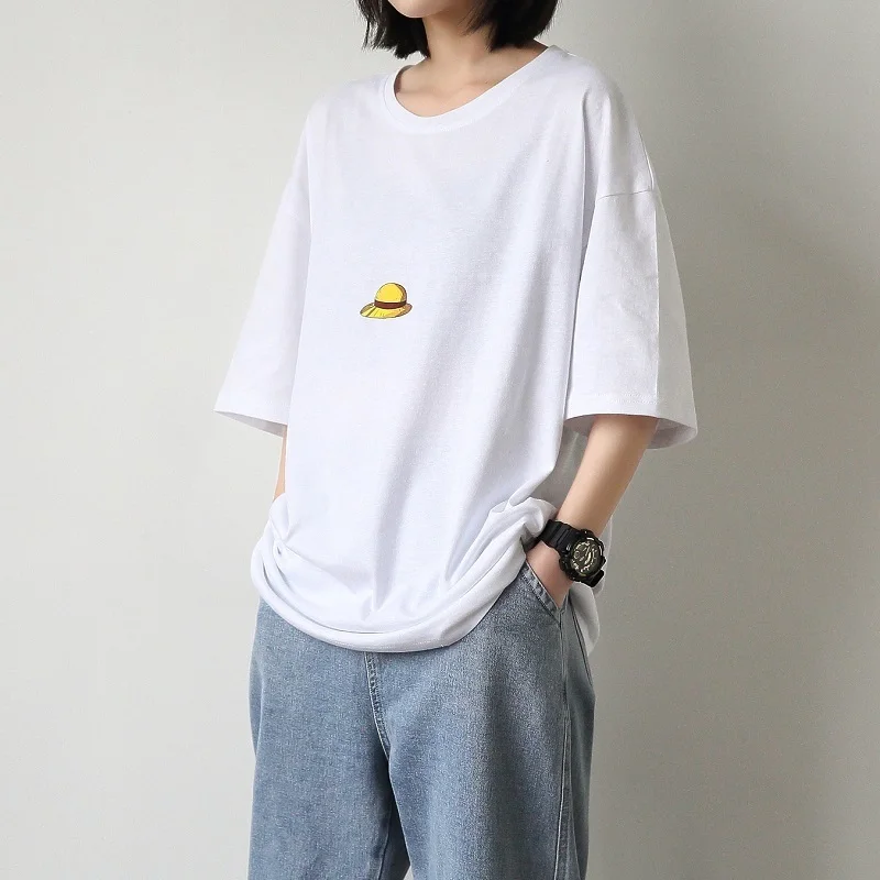 2020 летняя новая Молодежная Футболка с принтом большого размера коротким рукавом