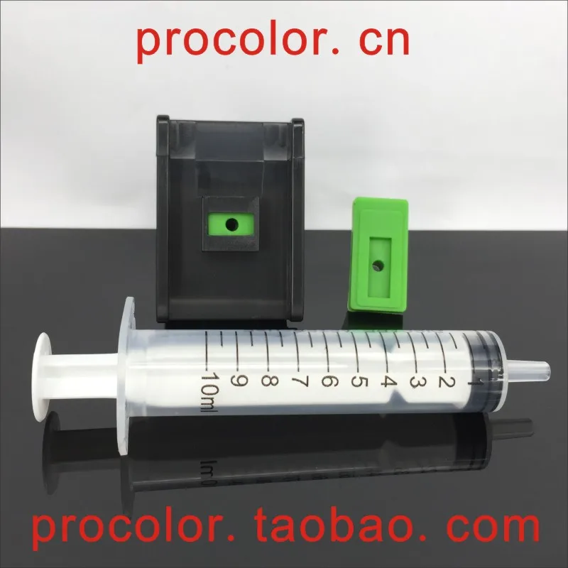 CISS ink cartridge refill kit Clamp Clip clean fluid tool for HP 901 Officejet 4500 J4500 J4540 J4550 J4580 J4640 J4680 printer |