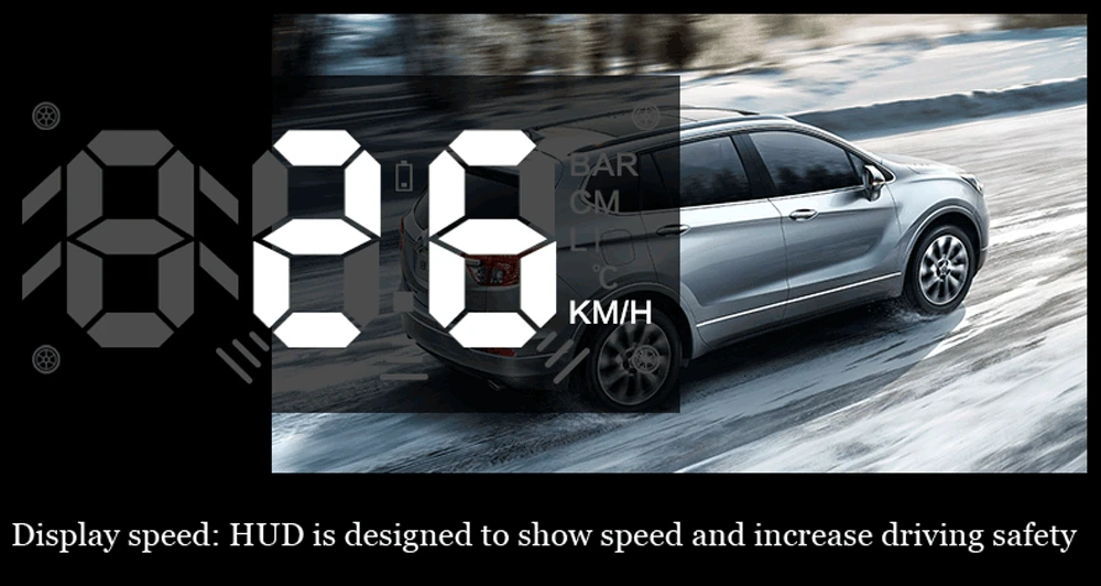 Автомобильный дисплей HUD для Toyota Camry-, безопасный экран для вождения, полнофункциональный БД проектор на лобовое стекло