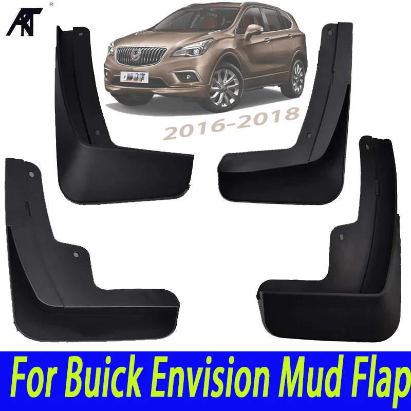 

Set Molded Car Mud Flaps For Buick Envision 2016 2017 2018 Mudflaps Splash Guards Mud Flap Mudguards Fender Front Rear Styling