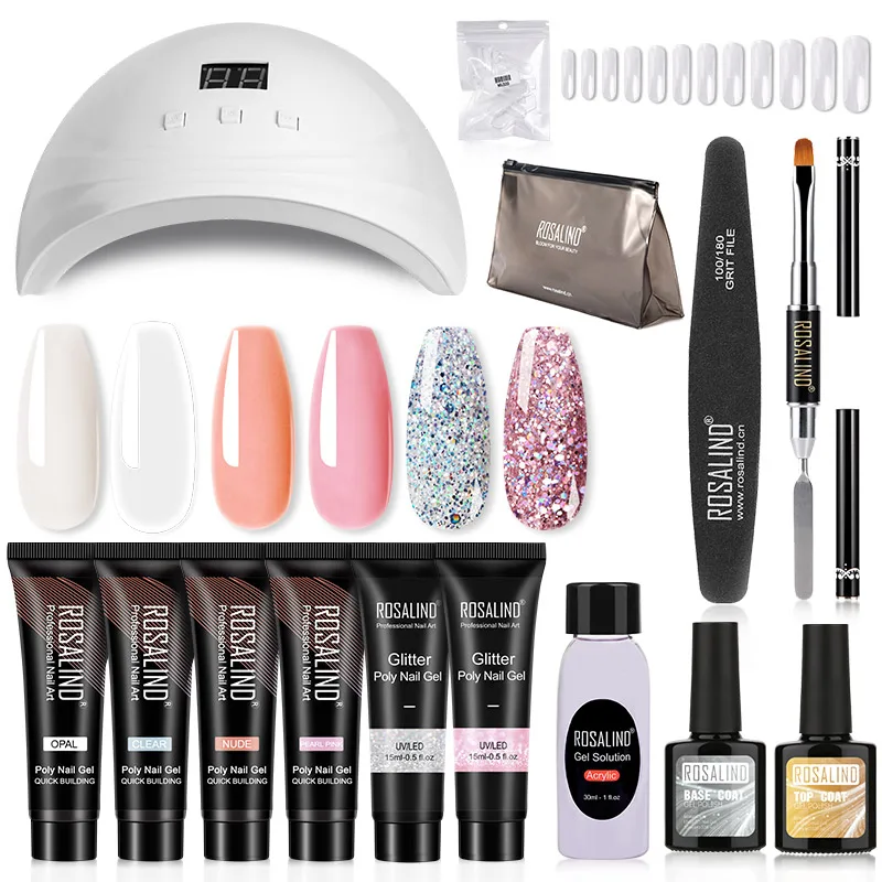 

Набор гель-лаков для наращивания ногтей, набор гелей для ногтей ламп, все для маникюра