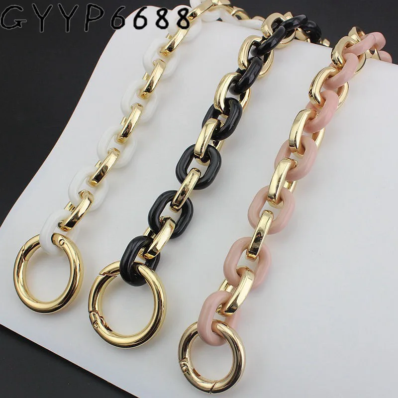 Модные аксессуары для женских сумок 1 шт. ручка декоративная цепочка из смолы и