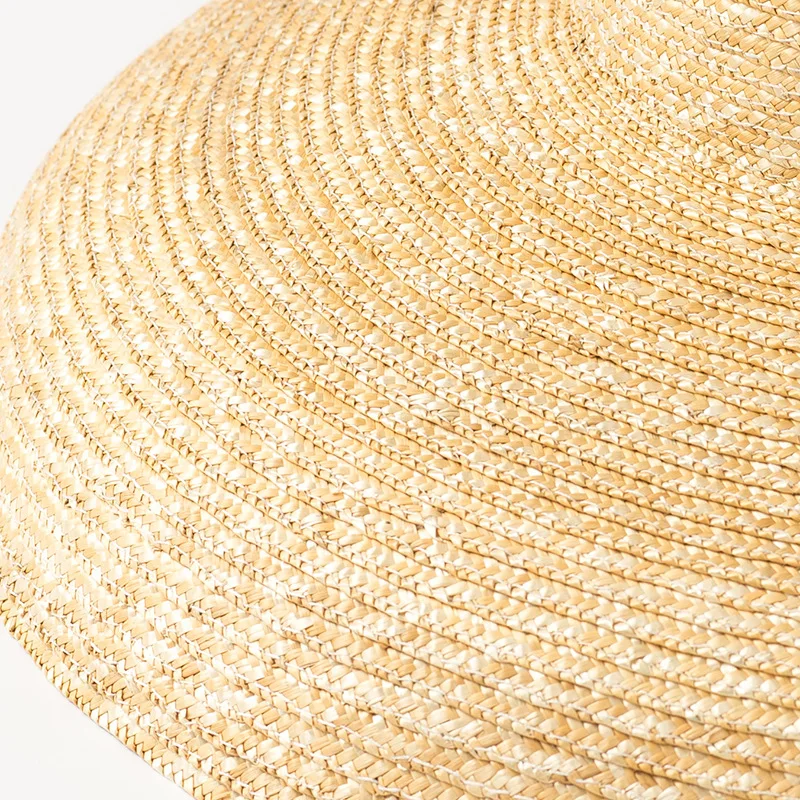 Женская соломенная шляпа с широкими полями Пляжная Солнцезащитная от солнца