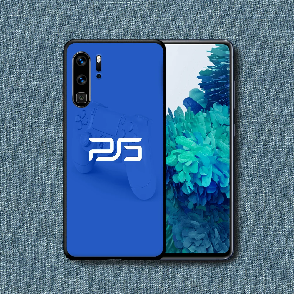 

PlayStation 5 PS Phone Case For Huawei P Mate Smart 10 20 30 40 Lite Z 2019 Pro black Coque Fashion Hoesjes 3D Cell Silicone